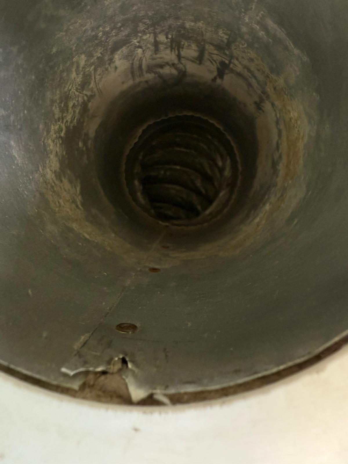 Clean air vent after professional cleaning